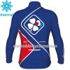 Maillot Cyclisme 2017 FDJ Hiver Thermal Fleece N002